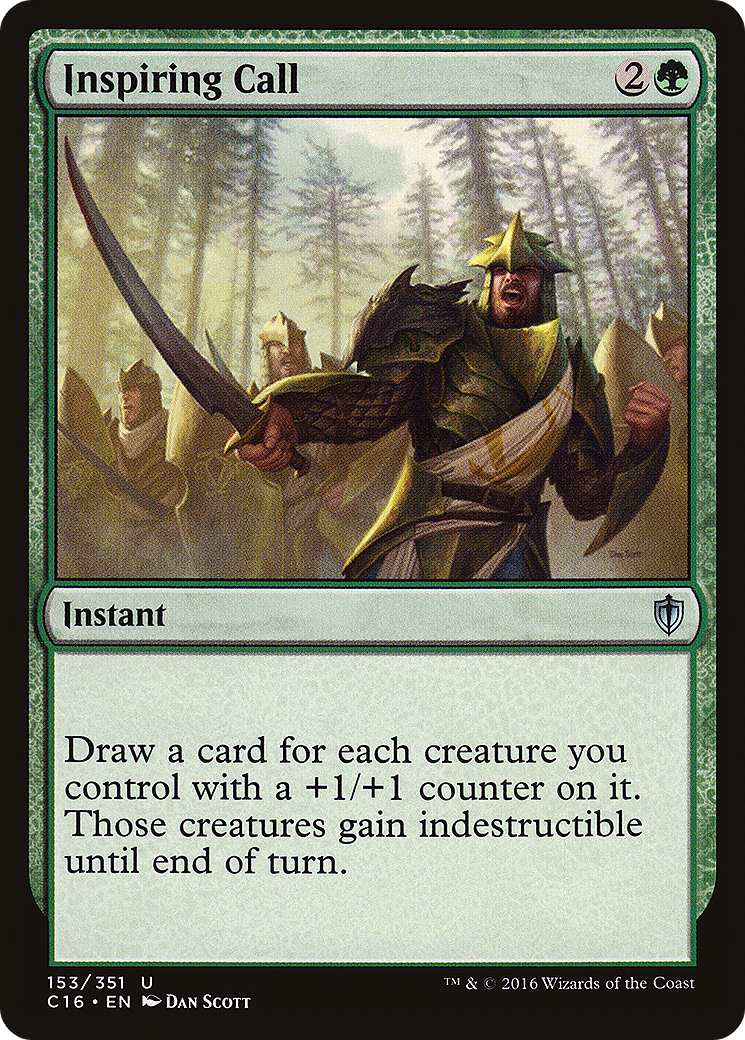 {C} Inspiring Call [Commander 2016][C16 153]