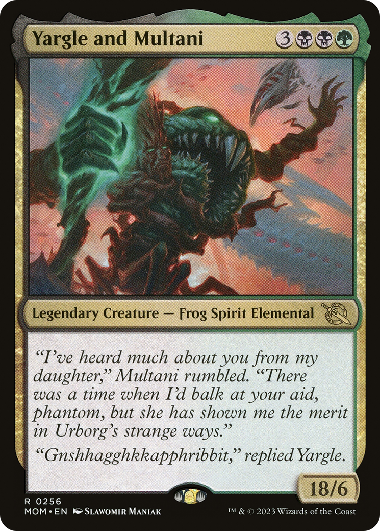 {R} Yargle and Multani [March of the Machine][MOM 256]