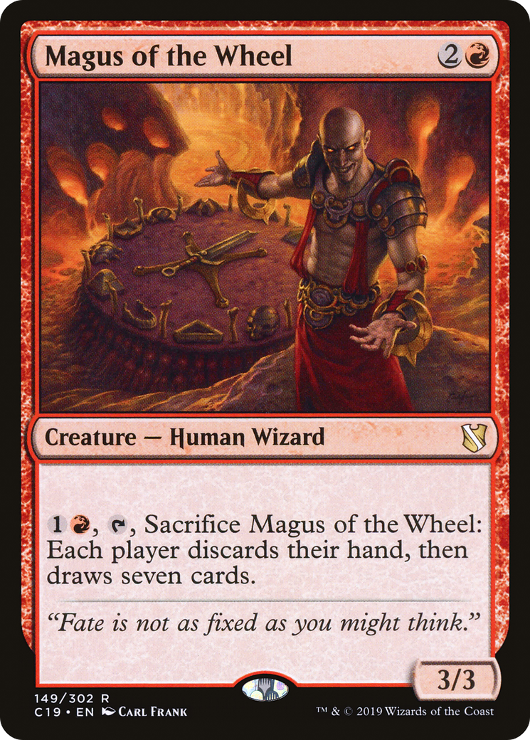 {R} Magus of the Wheel [Commander 2019][C19 149]