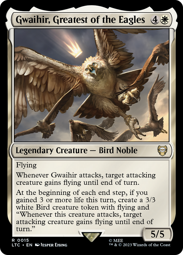{R} Gwaihir, Greatest of the Eagles [The Lord of the Rings: Tales of Middle-Earth Commander][LTC 015]
