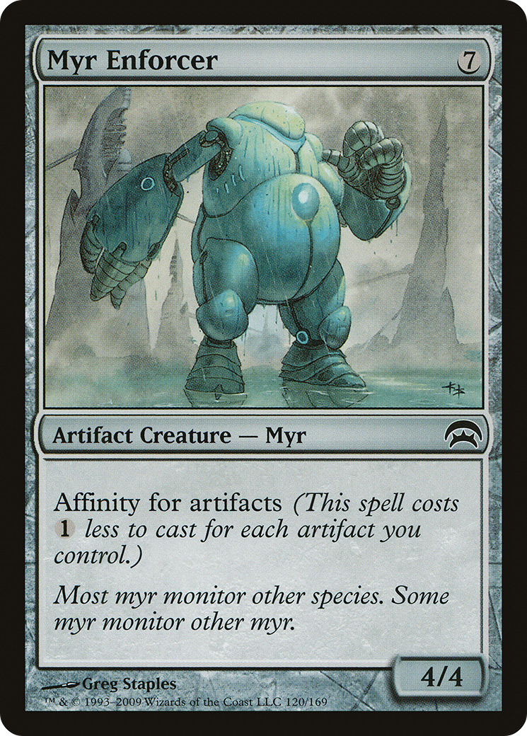 {C} Myr Enforcer [Planechase][HOP 120]