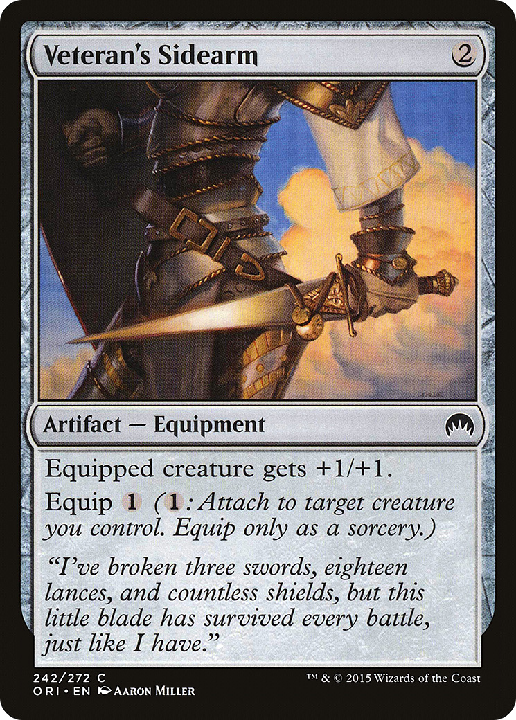 {C} Veteran's Sidearm [Magic Origins][ORI 242]