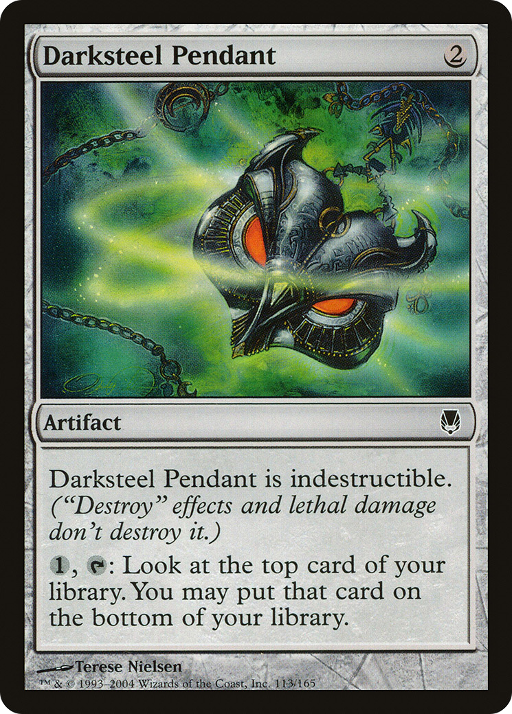{C} Darksteel Pendant [Darksteel][DST 113]