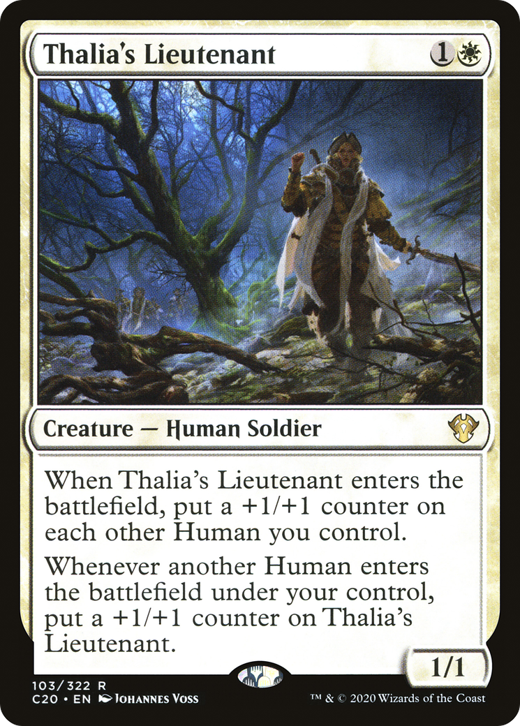{R} Thalia's Lieutenant [Commander 2020][C20 103]