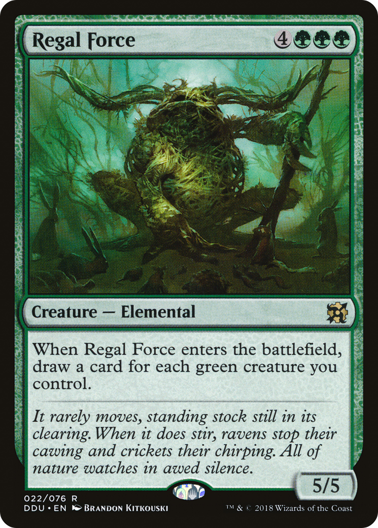 {R} Regal Force [Duel Decks: Elves vs. Inventors][DDU 022] - Misty Mountain Games