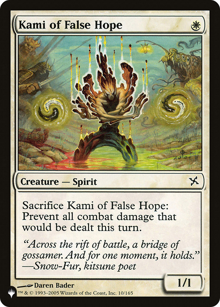 Kami of False Hope [LIST 10/165]