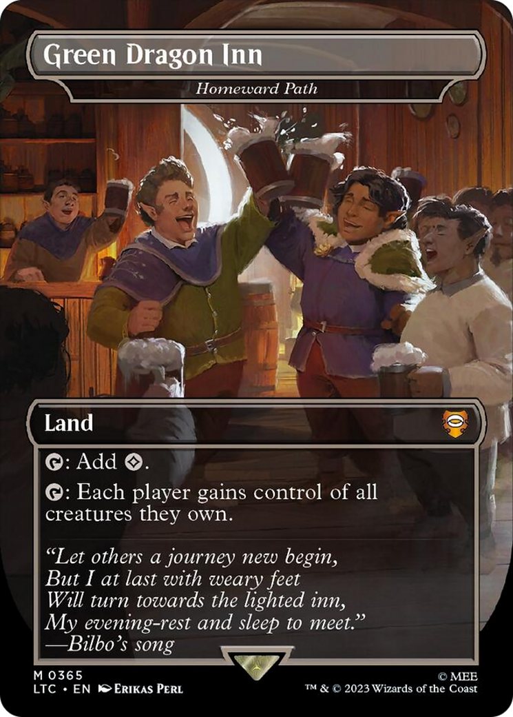 {R} Homeward Path - Green Dragon Inn [The Lord of the Rings: Tales of Middle-Earth Commander][LTC 365]