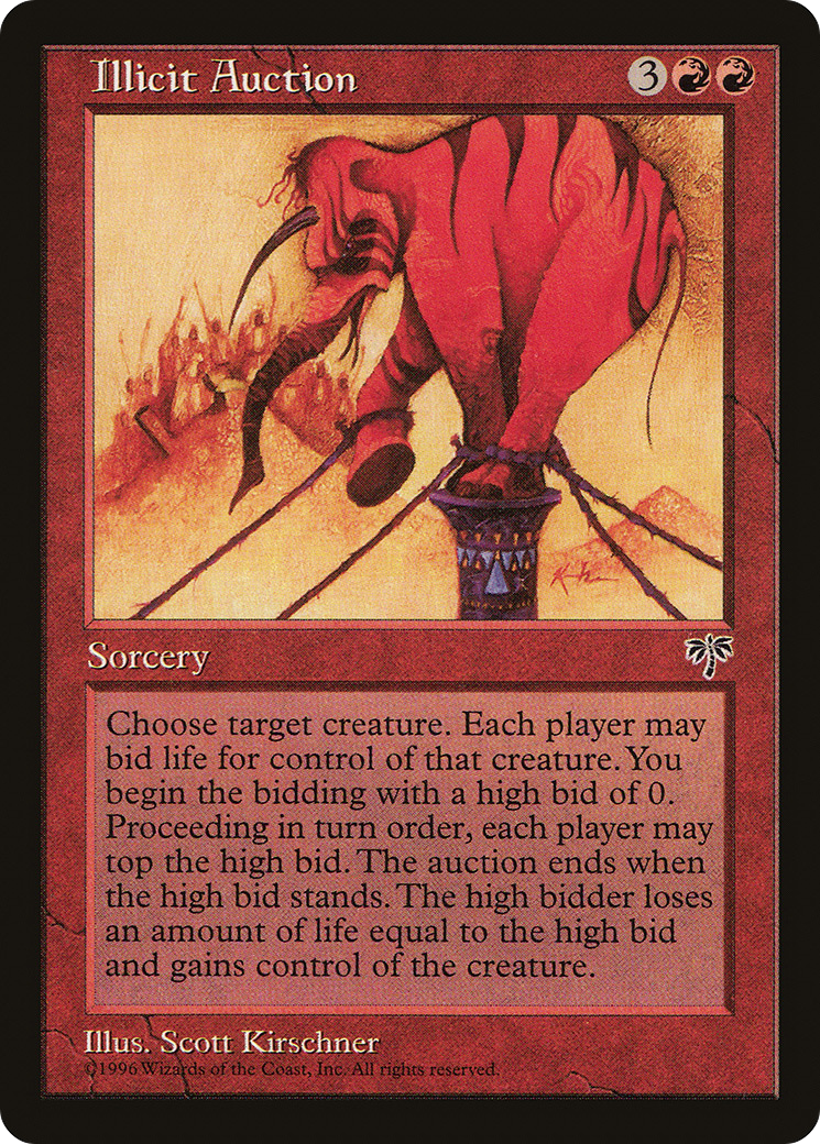 {R} Illicit Auction [Mirage][MIR 183] - Misty Mountain Games