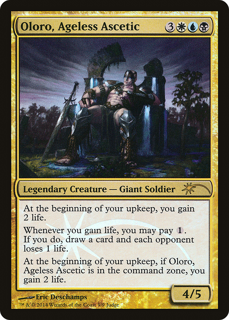 {R} Oloro, Ageless Ascetic [Judge Gift Cards 2014][PA J14 009] - Misty Mountain Games