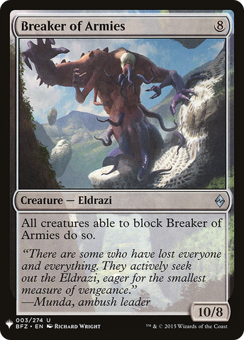 {C} Breaker of Armies [Mystery Booster][LS BFZ 003]
