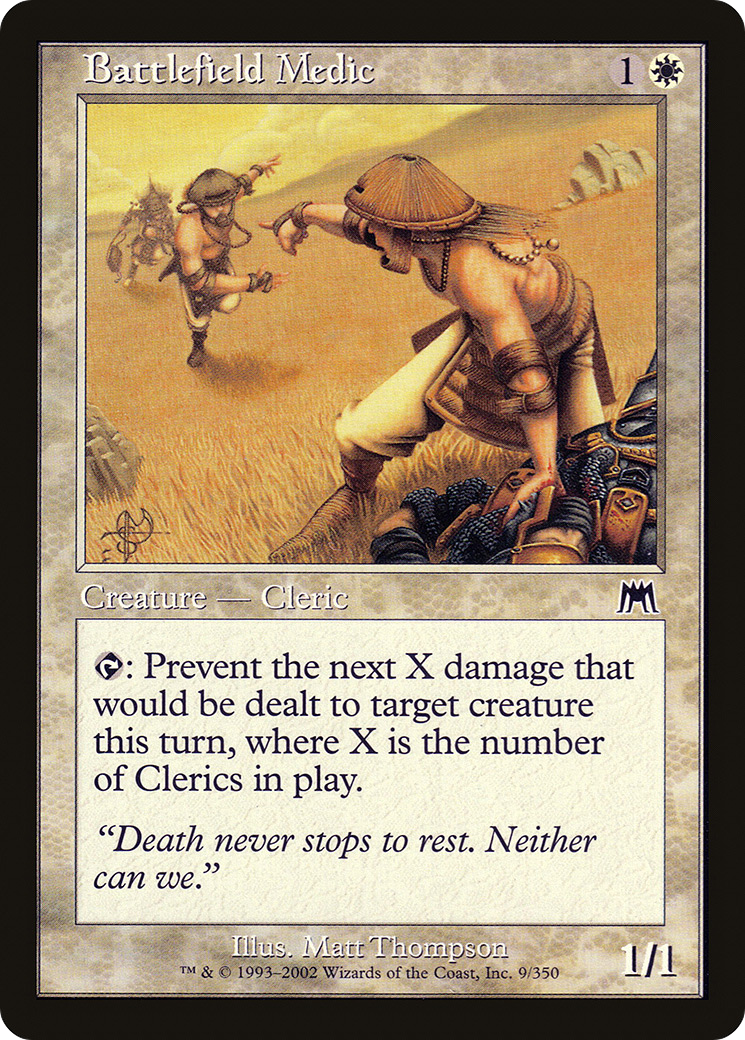 {C} Battlefield Medic [Onslaught][ONS 009]