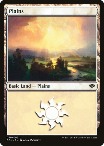 {B}[DDN 079] Plains (79) [Duel Decks: Speed vs. Cunning]