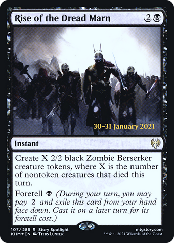 {R} Rise of the Dread Marn [Kaldheim Prerelease Promos][PR KHM 107]
