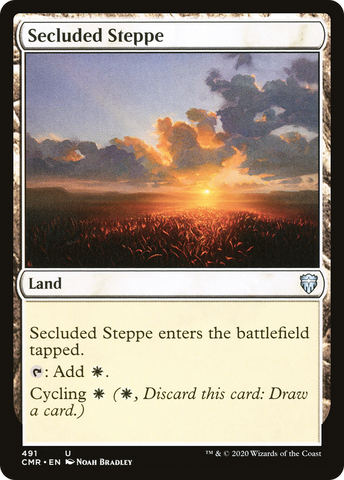 {C} Secluded Steppe [Commander Legends][CMR 491]