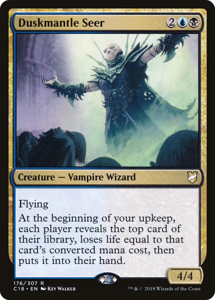 {R} Duskmantle Seer [Commander 2018][C18 176]