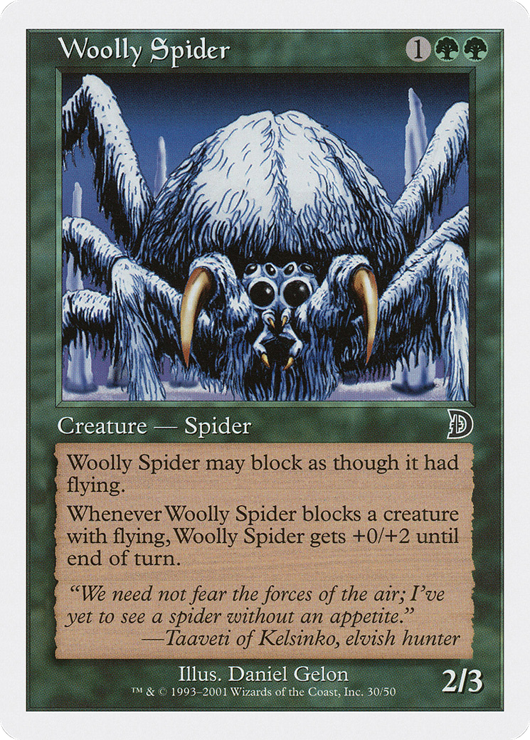 {C} Woolly Spider [Deckmasters][DKM 030]