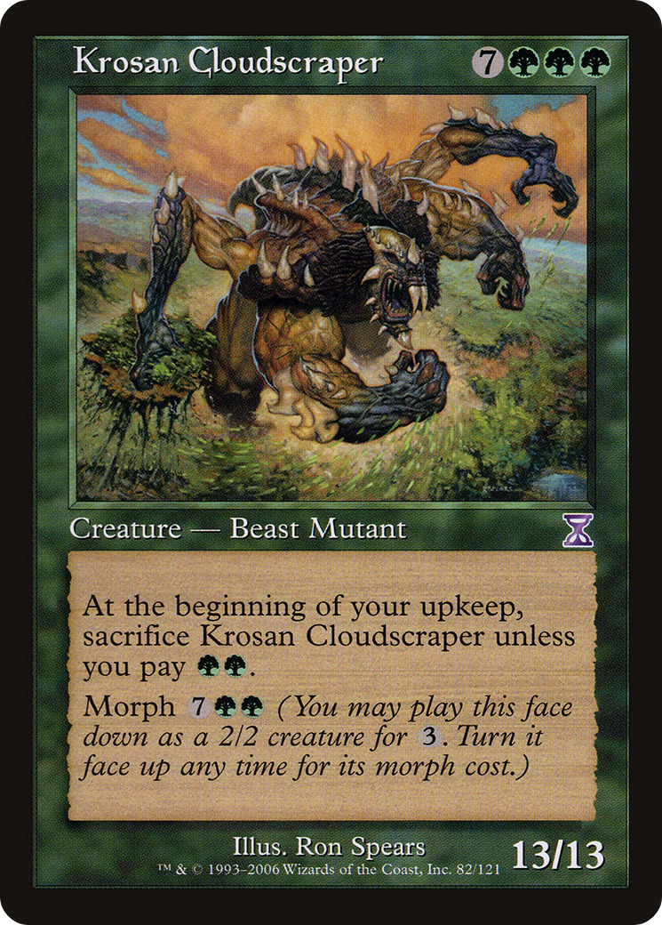{R} Krosan Cloudscraper [Time Spiral Timeshifted][TSB 082]