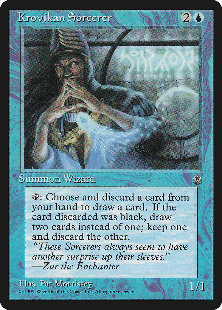 {C} Krovikan Sorcerer [Ice Age][ICE 081]