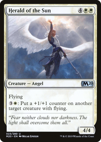 {C} Herald of the Sun [Core Set 2020][M20 023]