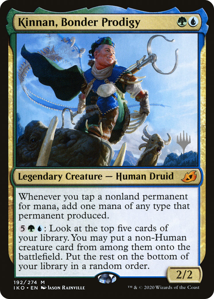 {R} Kinnan, Bonder Prodigy (Promo Pack) [Ikoria: Lair of Behemoths Promos][PP IKO 192]