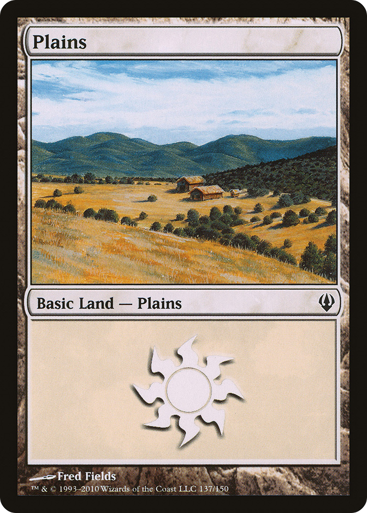 {B}[ARC 137] Plains (137) [Archenemy]