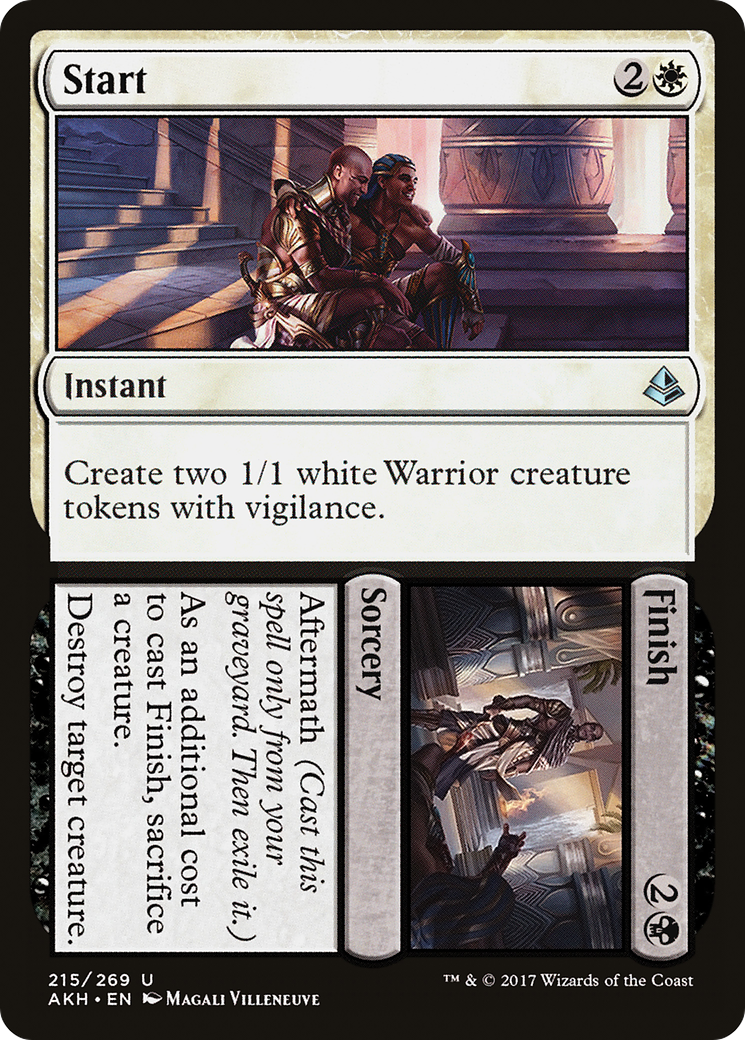 {C} Start // Finish [Amonkhet][AKH 215]
