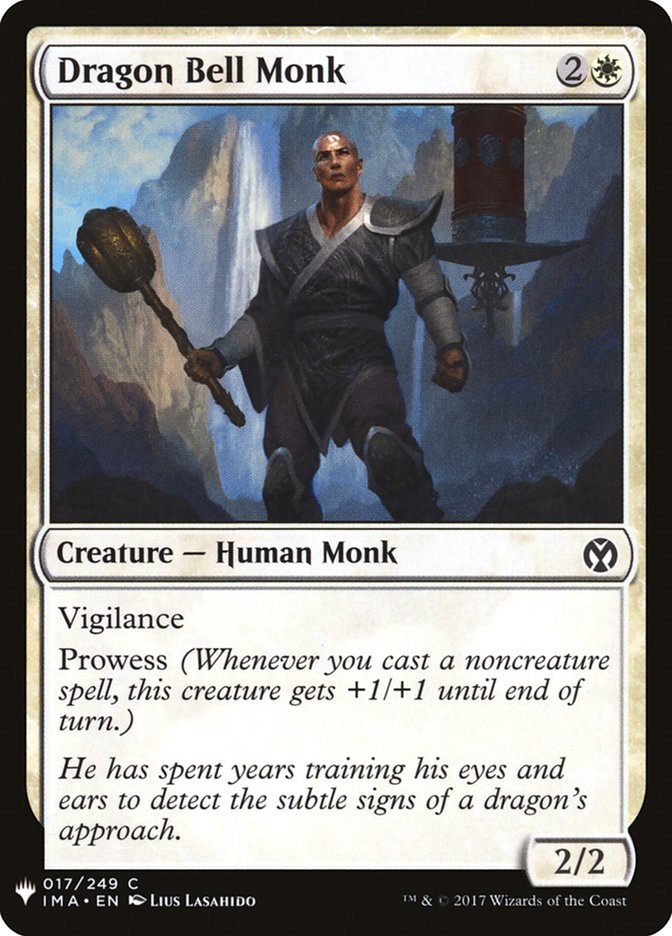 {C} Dragon Bell Monk [Mystery Booster][MB1 IMA 017]