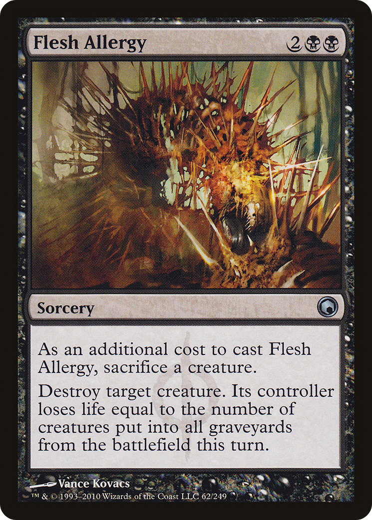 {C} Flesh Allergy [Scars of Mirrodin][SOM 062]