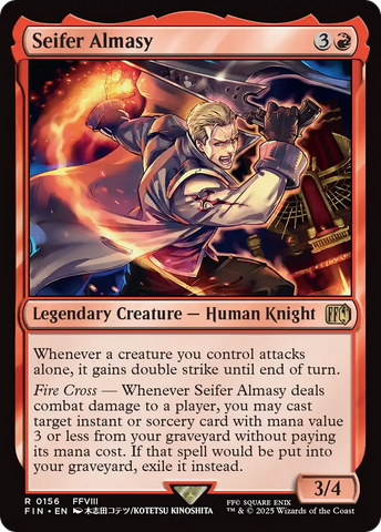 {@R} Seifer Almasy [FINAL FANTASY][FIN 156]