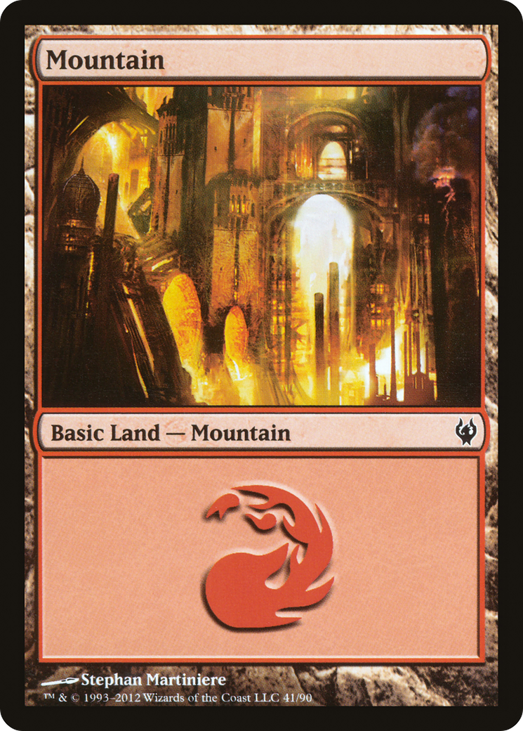 {B}[DDJ 041] Mountain (41) [Duel Decks: Izzet vs. Golgari]