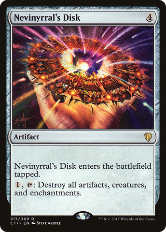 {R} Nevinyrral's Disk [Commander 2017][C17 217]