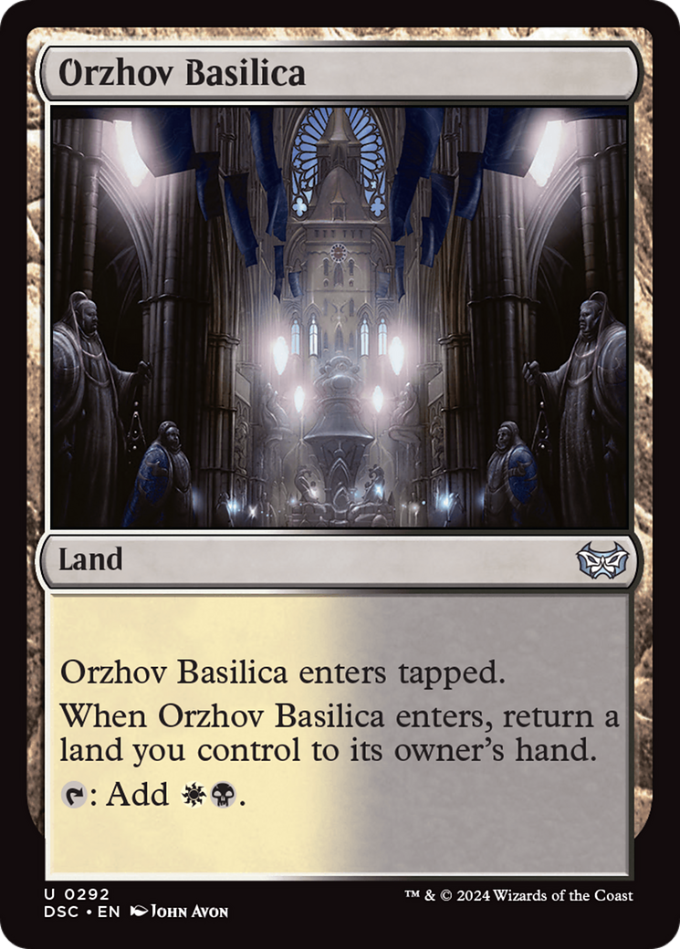 {C} Orzhov Basilica [Duskmourn: House of Horror Commander][DSC 292]