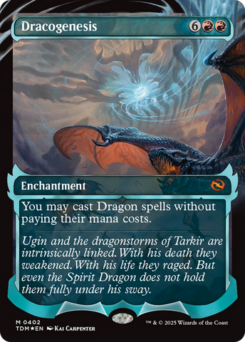 {@R} Dracogenesis (0402) (Showcase) [Tarkir: Dragonstorm][TDM 402]