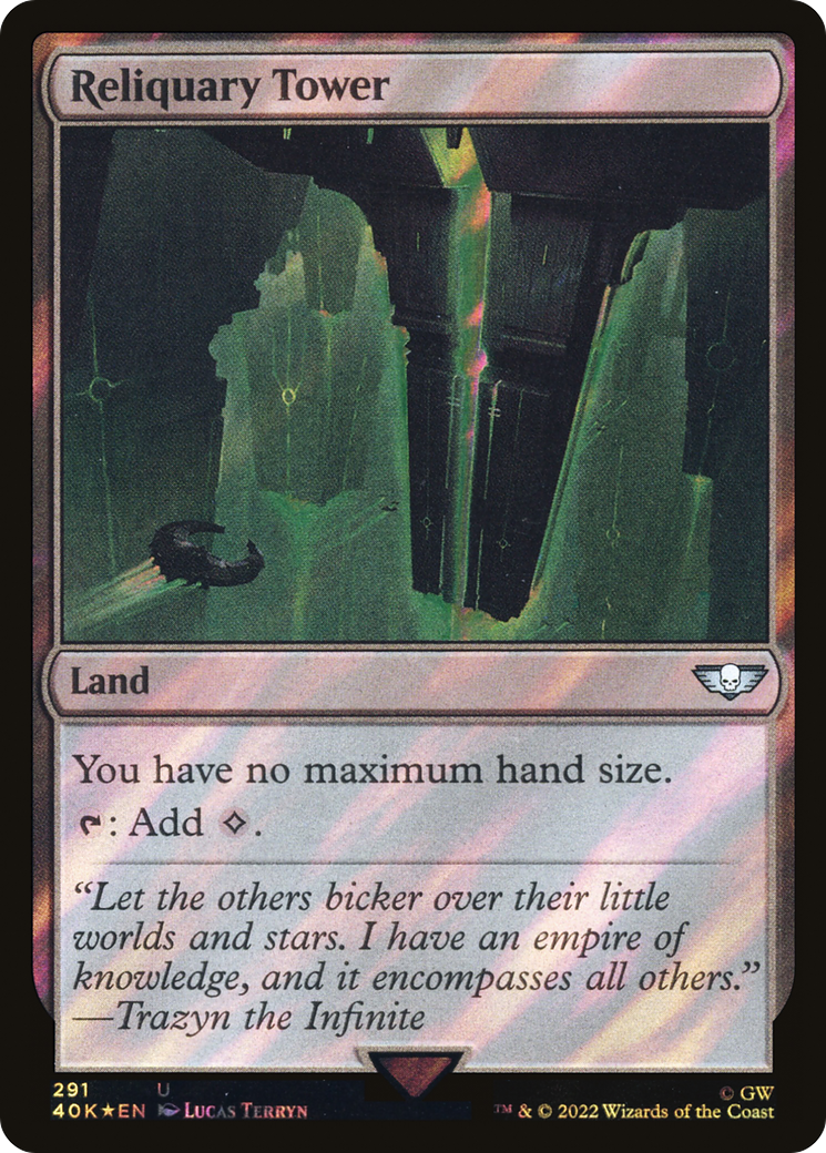 {C} Reliquary Tower (Surge Foil) [Universes Beyond: Warhammer 40,000][SF 40K 291]