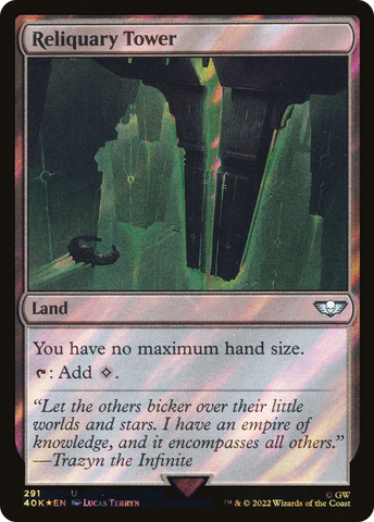 {C} Reliquary Tower (Surge Foil) [Universes Beyond: Warhammer 40,000][SF 40K 291]
