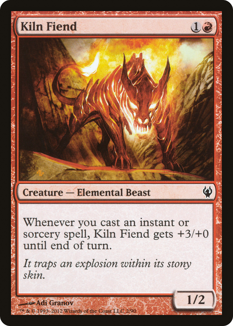 {C} Kiln Fiend [Duel Decks: Izzet vs. Golgari][DDJ 002]