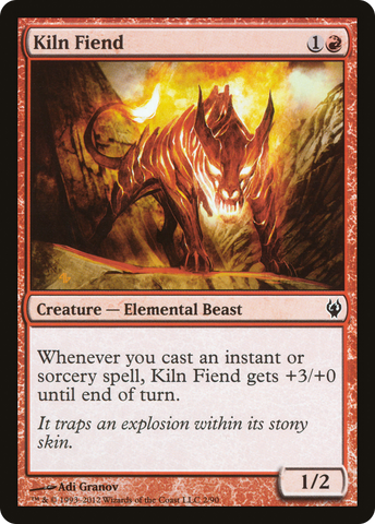 {C} Kiln Fiend [Duel Decks: Izzet vs. Golgari][DDJ 002]