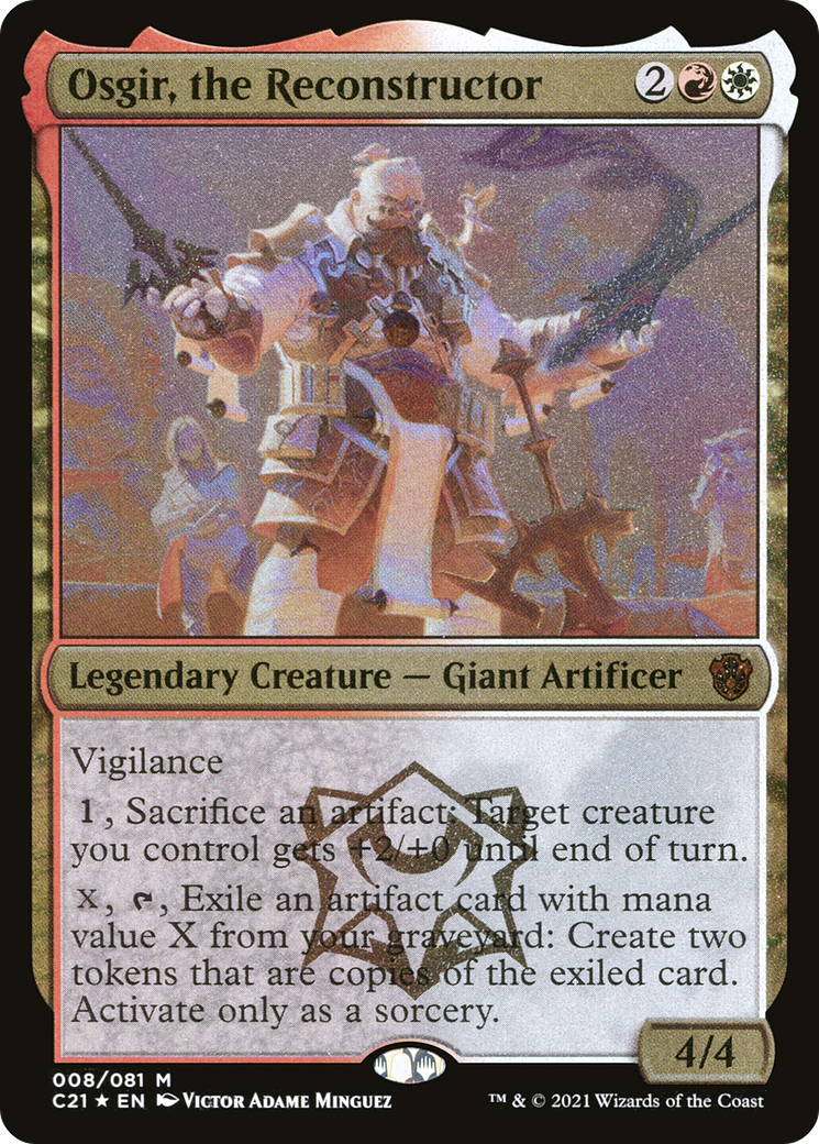 {T} Osgir, the Reconstructor (Display Commander) [Commander 2021][DC C21 008]