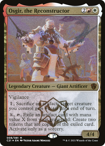 {T} Osgir, the Reconstructor (Display Commander) [Commander 2021][DC C21 008]