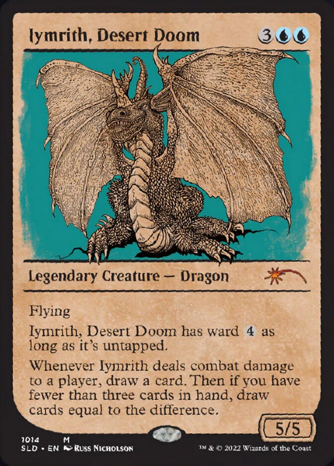 {R} Iymrith, Desert Doom (Showcase) [Secret Lair Drop Series][SLD 1014] - Misty Mountain Games