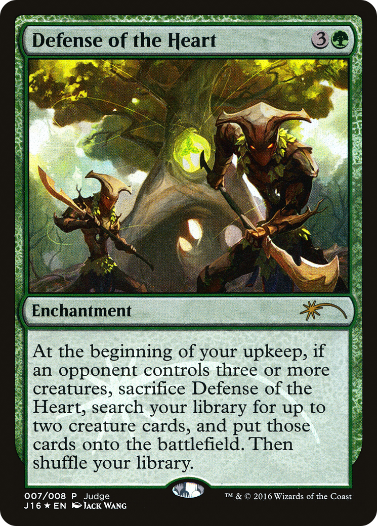 {R} Defense of the Heart [Judge Gift Cards 2016][PA J16 007] - Misty Mountain Games