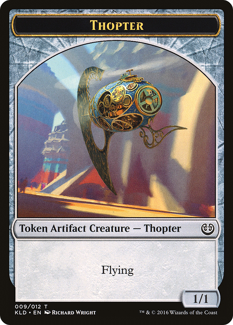 {T} Thopter Token (009/012) [Kaladesh Tokens][TKLD 009]