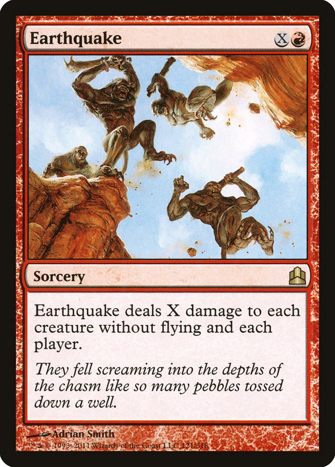 {R} Earthquake [Commander 2011][CMD 121]