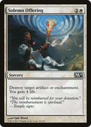 {C} Solemn Offering [Magic 2014][M14 036]