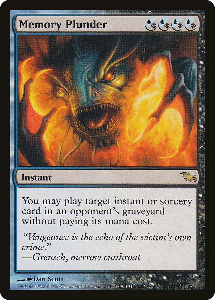{R} Memory Plunder [Shadowmoor][SHM 169]