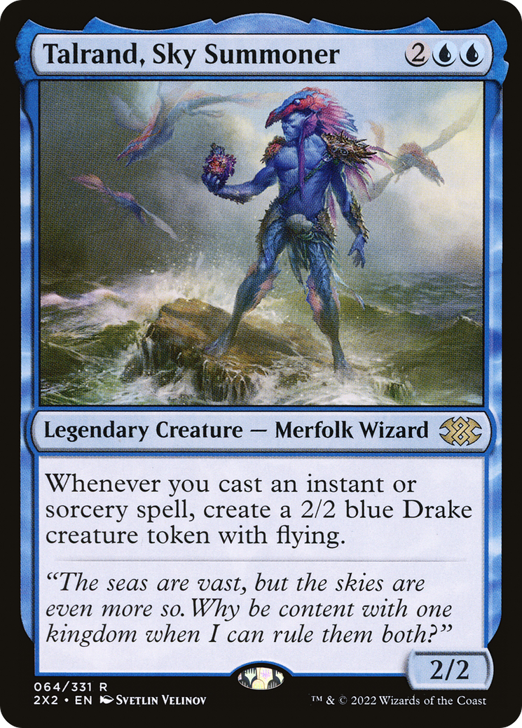 {R} Talrand, Sky Summoner [Double Masters 2022][2X2 064]