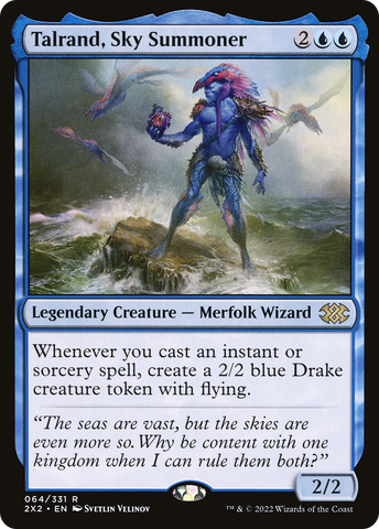 {R} Talrand, Sky Summoner [Double Masters 2022][2X2 064]