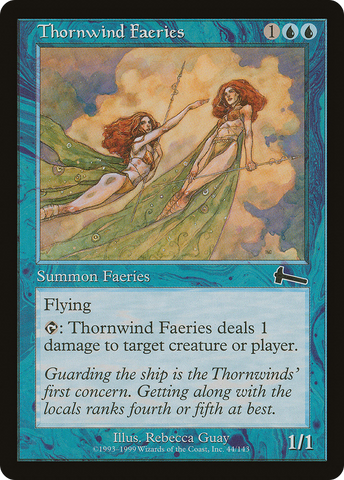 {C} Thornwind Faeries [Urza's Legacy][ULG 044]