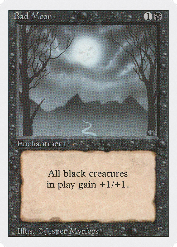 {R} Bad Moon [Revised Edition][3ED 094] - Misty Mountain Games