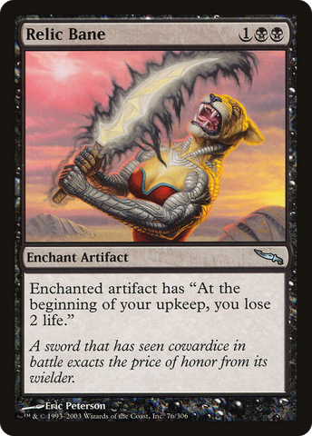 {C} Relic Bane [Mirrodin][MRD 076]